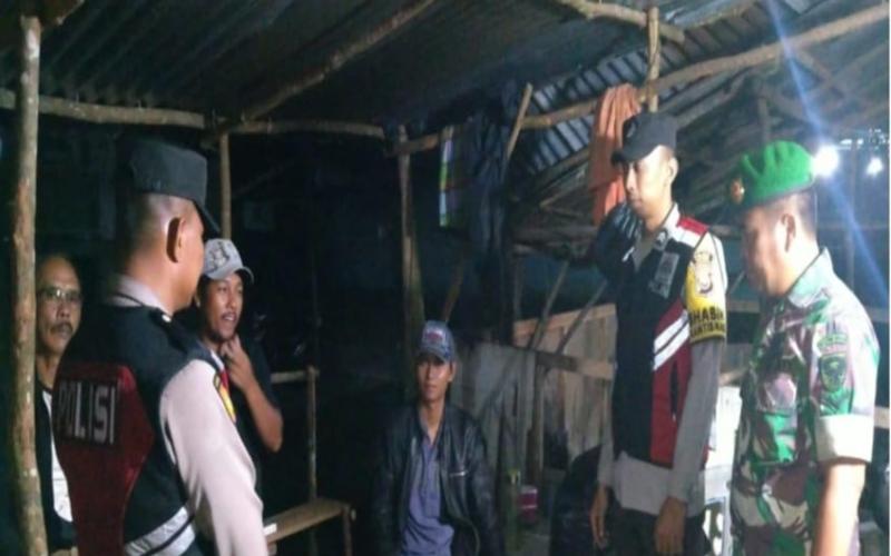 Wujudkan Situasi Kondusif Jelang Pemilukada 2024, Polsek Sukaraja Gelar Patroli Gabungan Bersama Koramil Air Periukan