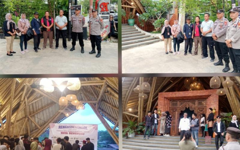 Subsatgas Teluk Segara Laksanakan Pengamanan dan Monitoring Kegiatan Rengasdengklok Distrik Berisik 2024 