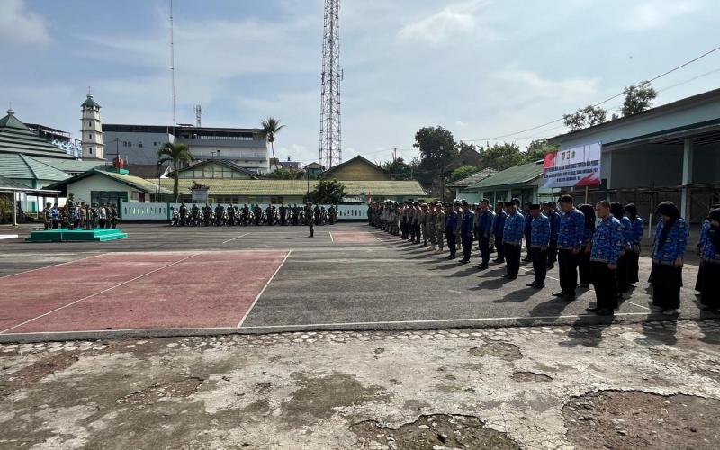 Apel Pasukan dan Latihan Terintegrasi TNI-Polri dan Pemda dalam Rangka Antisipasi Konflik Sosial Tahun 2024 di Kab. Rejang Lebong