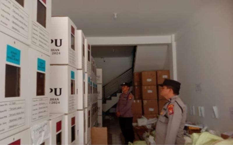 Apel Pasukan dan Latihan Terintegrasi TNI-Polri dan Pemda dalam Rangka Antisipasi Konflik Sosial Tahun 2024 di Kab. Rejang Lebong