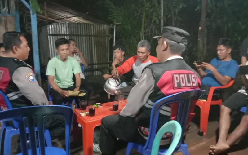 Polsek Talo Gelar Patroli Dialogis Nusa II, Tingkatkan Keamanan dan Kesiapsiagaan Warga