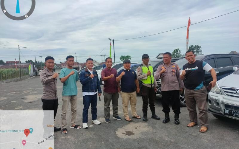 Personel Pos Pengamanan Tebing Suban Pastikan Keamanan Wisatawan di Musim Liburan
