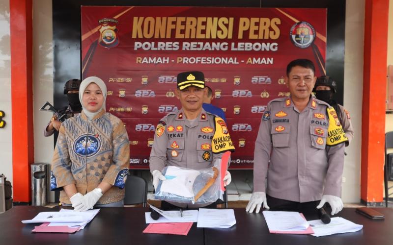 Polres Rejang Lebong Ungkap Beragam Kasus Kriminal Menjelang Akhir Tahun