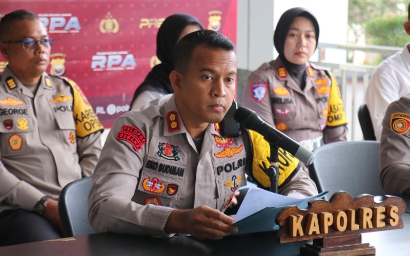 Polres Rejang Lebong Gelar Konferensi Pers Akhir Tahun, Soroti Pencapaian dan Pengungkapan Kasus Kriminal 2024
