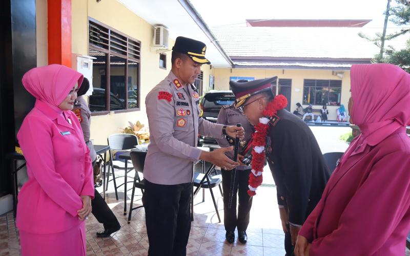 Pelepasan Purnawirawan, Polres Rejang Lebong Gelar Ramah Tamah 