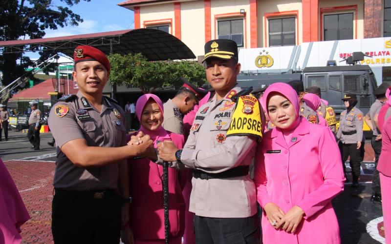 Upacara Kenaikan Pangkat Personel Polres Rejang Lebong: Penghargaan atas Dedikasi dan Pengabdian