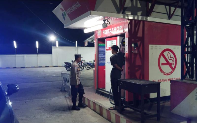 Polsek Kaur Selatan Gelar Patroli Dialogis untuk Jaga Kamtibmas di Wilayah Hukum
