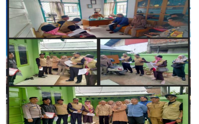 Bhabinkamtibmas Polsek Ratu Agung Kawal Sidang Pemeriksaan Harta Bersama di Kelurahan Sawah Lebar