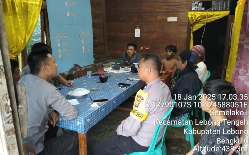 Problem Solving, Polsek Lebong Tengah Mediasi Perkara Pencurian