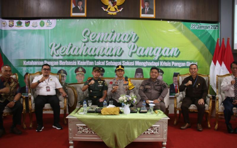 Polres Rejang Lebong Suskes Adakan Seminar Ketahanan Pangan, Solusi Kearifan Lokal Hadapi Krisis Pangan Global