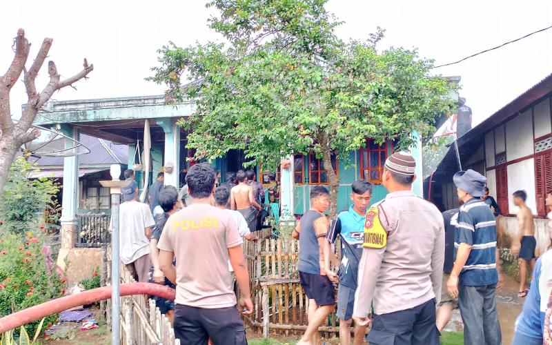 Merokok di Kamar Sebabkan Rumah Warga Lebong Kebakaran