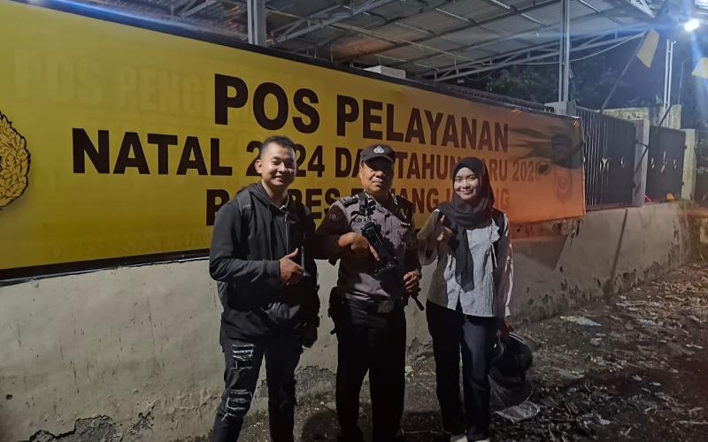 Polsek Sindang Kelingi Kawal Jalur Lintas Curup - Lubuk Linggau untuk Keamanan Pengguna Jalan