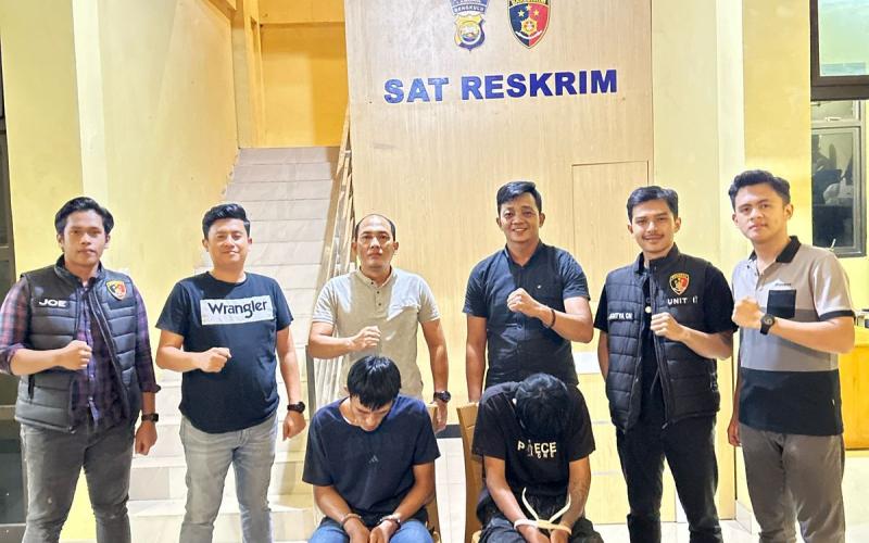Buron Setahun Lebih, 2 Pelaku Curanmor Ditangkap Polres Lebong