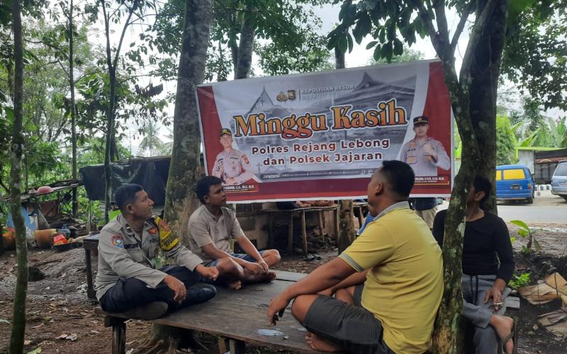 Polsek Padang Ulak Tanding Gelar "Minggu Kasih" untuk Dengarkan Aspirasi Warga