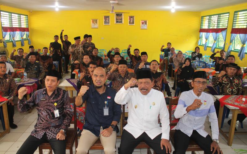 Wagub Mian Kunker ke SMAN 5 Bengkulu Utara, Tahun Ajaran Baru Sekolah diminta Buat Terobosan Dunia Pendidikan