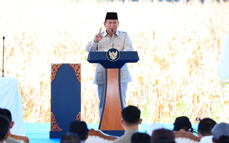 Presiden Prabowo: Kapolri, Panglima, hingga Para Menteri Tokoh Patriotik Wujudkan Swasembada Pangan