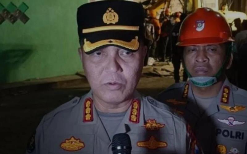 Polda Jatim Kerahkan Tim DVI untuk Evakuasi-Identifikasi Korban Keruntuhan Musala Ponpes