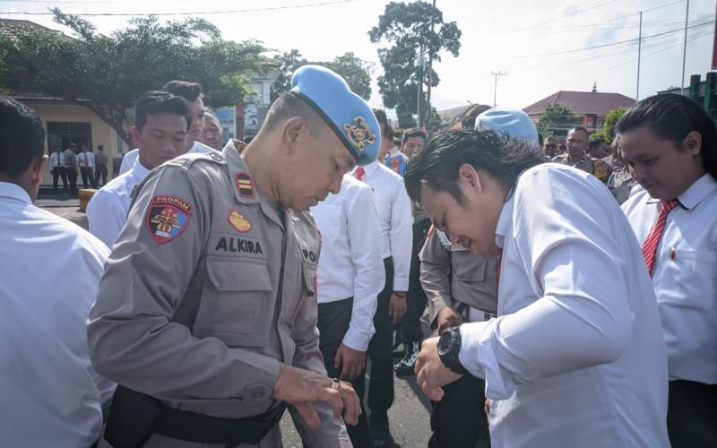 Penegakan Disiplin Di Lingkungan Polri, Polres Rejang Lebong Sie Propam Cek Personil