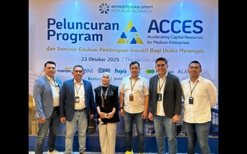 BRI Region 6/Jakarta 1 Dukung Peluncuran Program ACCES dan Seminar Pembiayaan UMKM