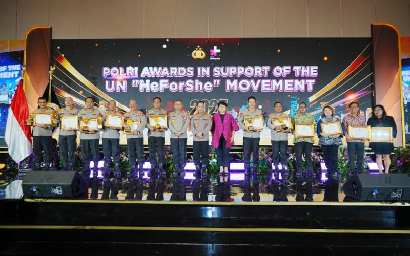 Kapolri Gaungkan Komitmen Kuat Kesetaraan Gender Polri di UN Women 'HeForShe' Movement