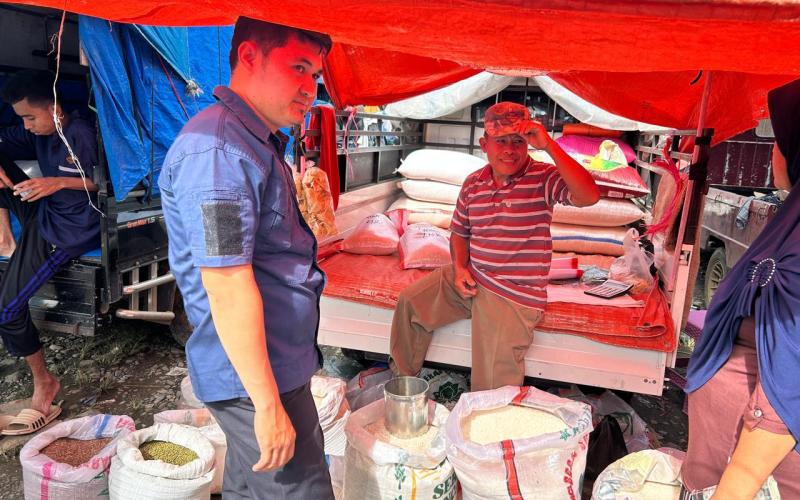 Satgas Pangan Polres Mukomuko Pastikan Harga Beras Sesuai HET