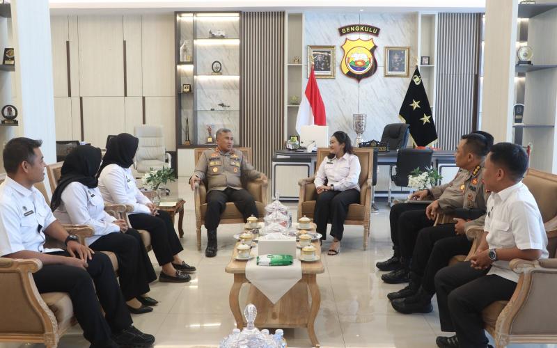 Kapolda Bengkulu Terima Audiensi Ketua Badan Gizi Nasional Provinsi Bengkulu, Perkuat Sinergi dan Koordinasi