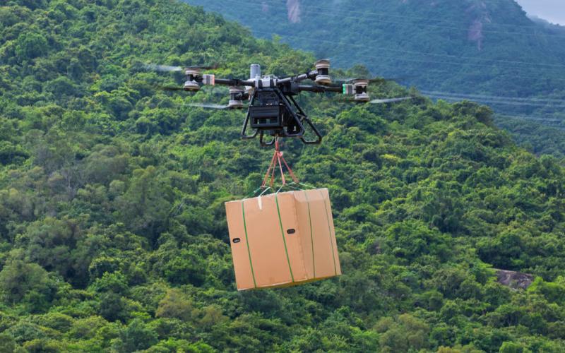Drone Angkut DJI FlyCart 100 Dukung Pengiriman Barang Tanpa Mendarat