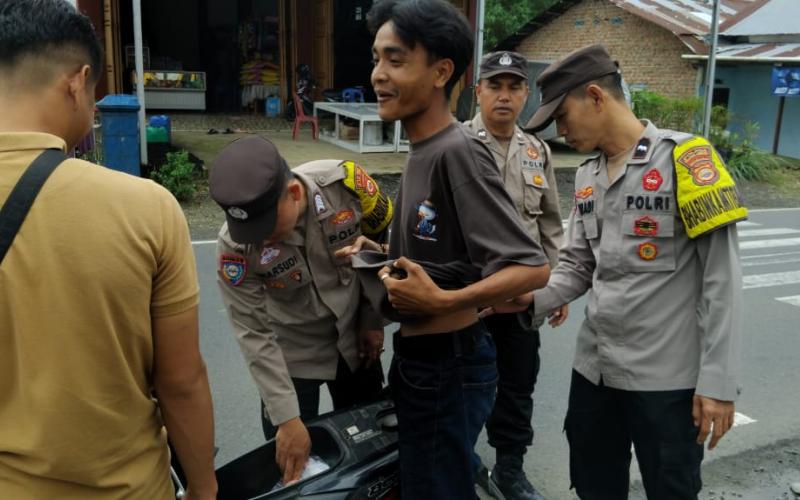Polsek Padang Ulak Tanding Gelar KRYD, Antisipasi 3C dan Peredaran Narkoba