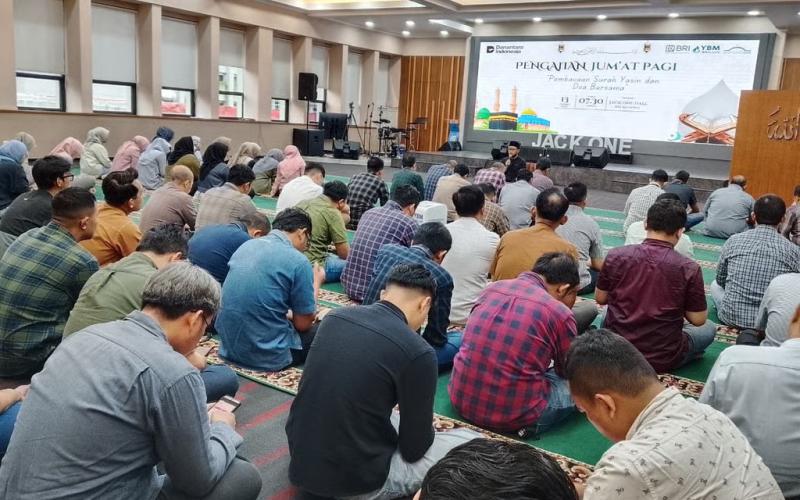 Pengajian Rutin BRI Region 6/Jakarta 1 Hadirkan Nuansa Kebersamaan Jelang Ramadan