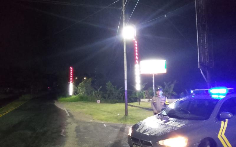 Polsek Talang Empat Intensifkan Patroli Mobiling KRYD Antisipasi Tindak Pidana 3C dan Balap Liar