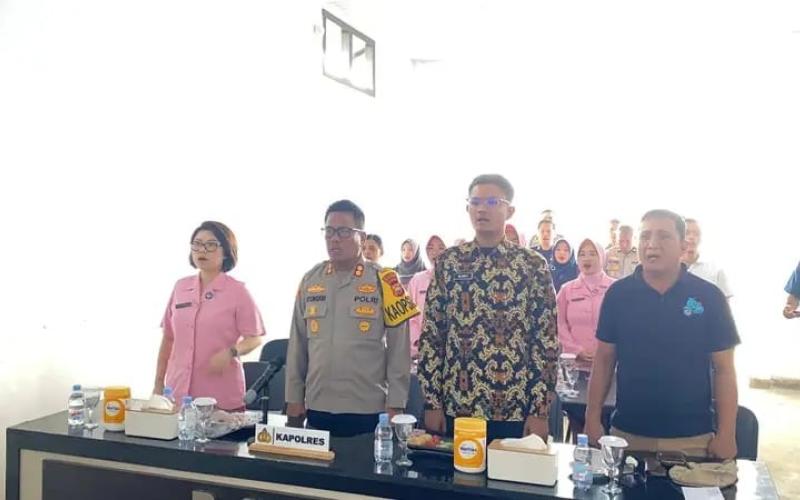 Zoom meeting Peresmian dan Groundbreaking 1.179 SPPG Polri dan 18 gudang Ketahanan Pangan Polri secara serentak oleh Presiden Republik Indonesia