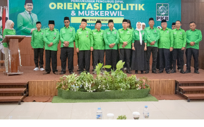 Momentum Konsolidasi, DPW PKB Bengkulu Kukuhkan Pengurus dan Tegaskan Langkah Politik
