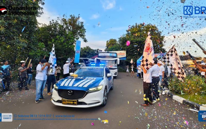 Mudik Bersama, Berbagi Harapan 2026: BRI Regional Office Jakarta 1 Lepas Ratusan Pemudik