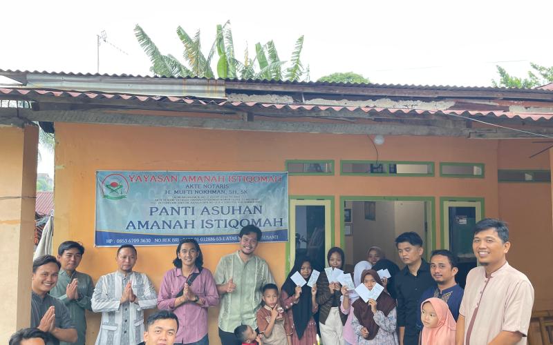 Satgaswil Bengkulu Densus 88 AT Polri Berikan Santunan ke Panti Asuhan Amanah Istiqomah