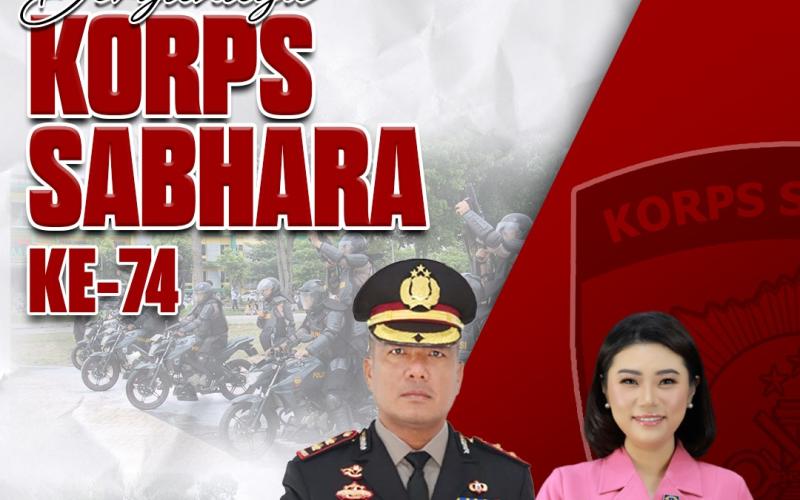 Polres Rejang Lebong Ucapkan Selamat HUT ke-74 Korps Sabhara Bhayangkara