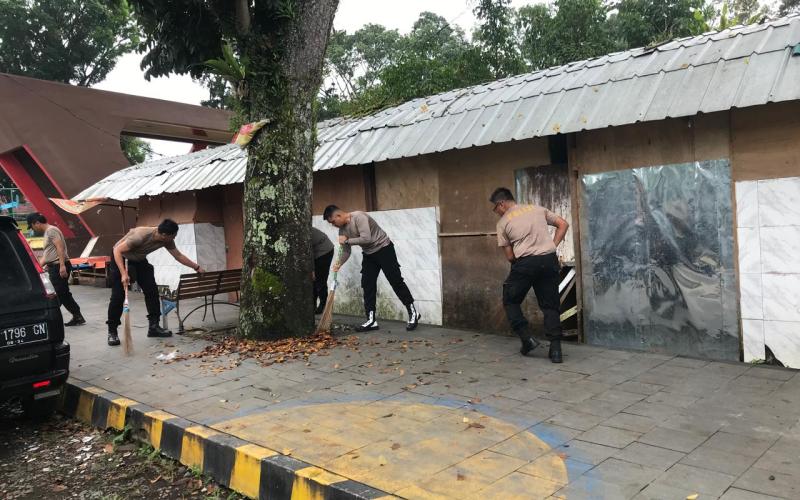 Polres Rejang Lebong Gelar Kurve di Alun-Alun Curup Dukung Program Indonesia Asri