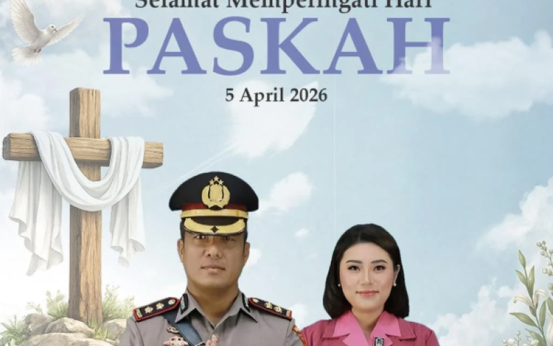 Paskah 2026, Kapolres Rejang Lebong Serukan Damai dan Perkuat Kamtibmas