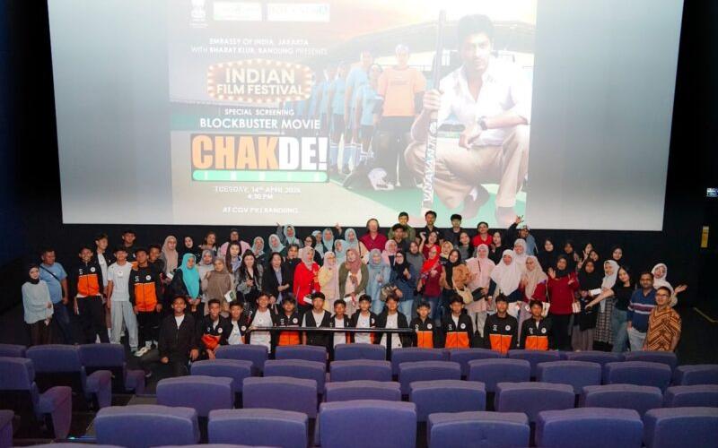 Pemutaran Film Chak De India di Bandung Perkuat Diplomasi India–Indonesia