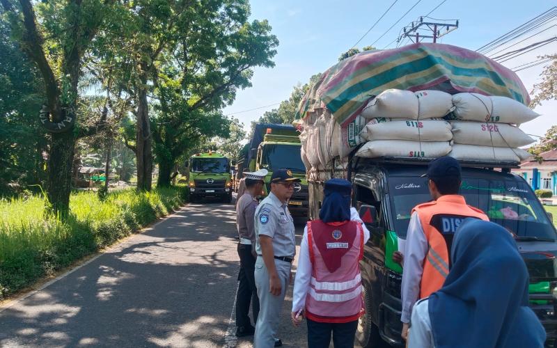 Jasa Raharja Bengkulu Hadiri Sosialisasi dan Pengawasan Angkutan ODOL di Betungan, Dorong Keselamatan Lalu Lintas