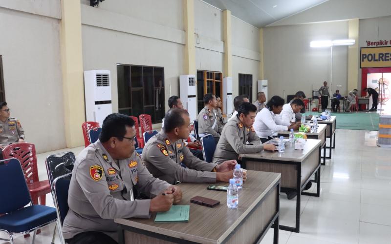 Polresta Bengkulu Laksanakan Gelar Operasional Triwulan I 2026