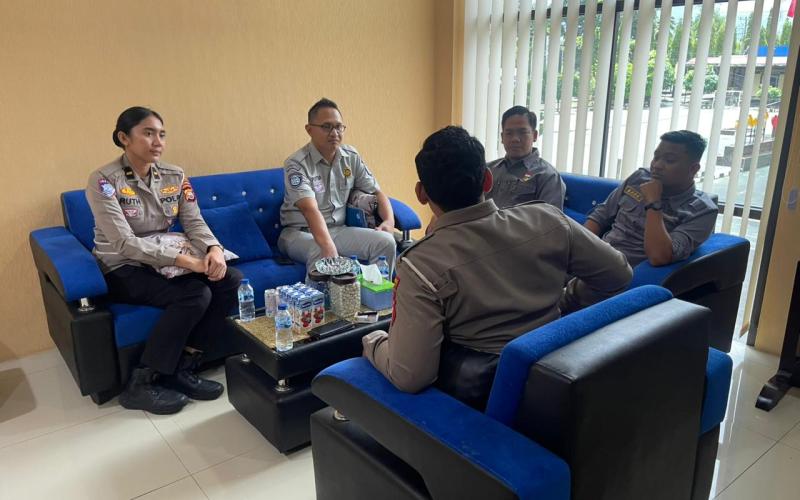 Koordinasi dan Silaturahmi KUPTD Baru Bersama Kasat Lantas, Perkuat Sinergi Peningkatan Kepatuhan Pajak Kendaraan
