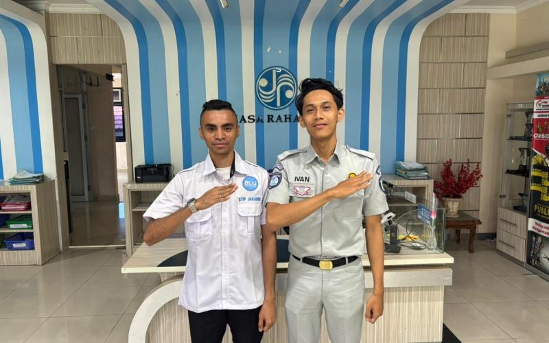 Jasa Raharja Bengkulu Terima Kunjungan Operator Kapal Perintis STIP BPSDMP Kementerian Perhubungan