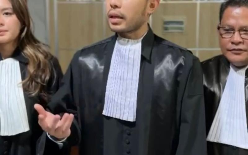 Yakup Hasibuan Kuasa hukum terdakwa Beby Hussy dan Sakya Hussy