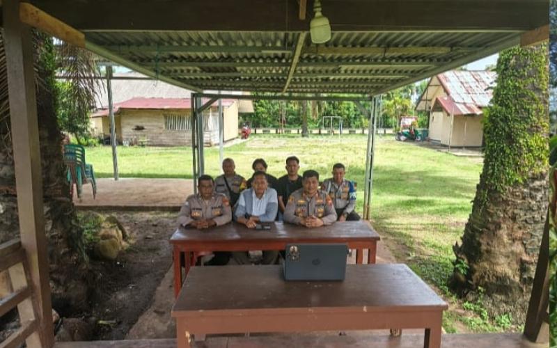 Personil Polsek Taba  Penanjung Laksanakan Patroli Dan Monitoring  Situasi Kamtibmas