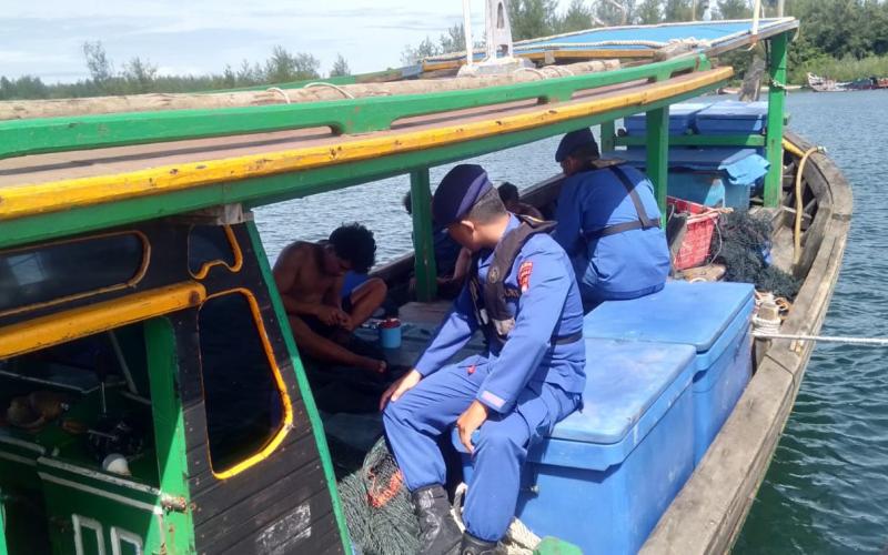 Ditpolairud Polda Bengkulu Gencarkan Patroli Perairan Pulau Baai