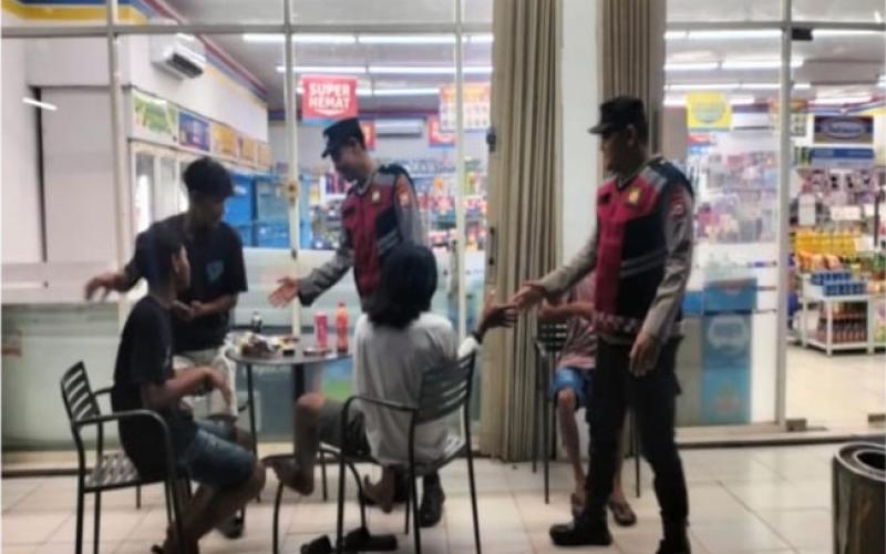 Patroli Malam Polsek Pondok Kelapa