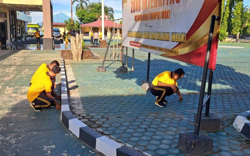 Polres Bengkulu Utara Gelar Jumat Asri