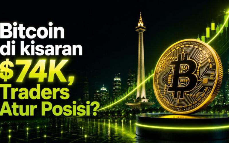 Bitcoin Flat di US$74K, Sebagian Investor Justru Mulai Positioning