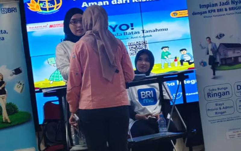 Olahraga Bersama dan Sosialisasi BRIGuna Karya di Lingkungan BPN