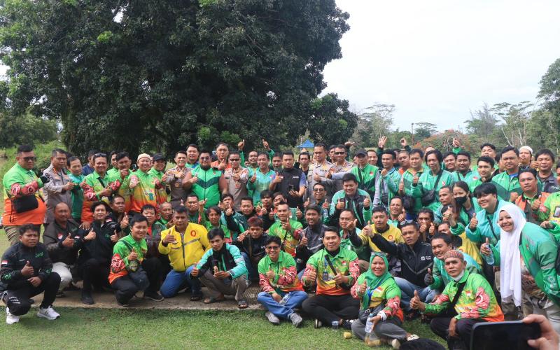 Kapolda Bengkulu Silaturahmi dengan Ojol Kamtibmas